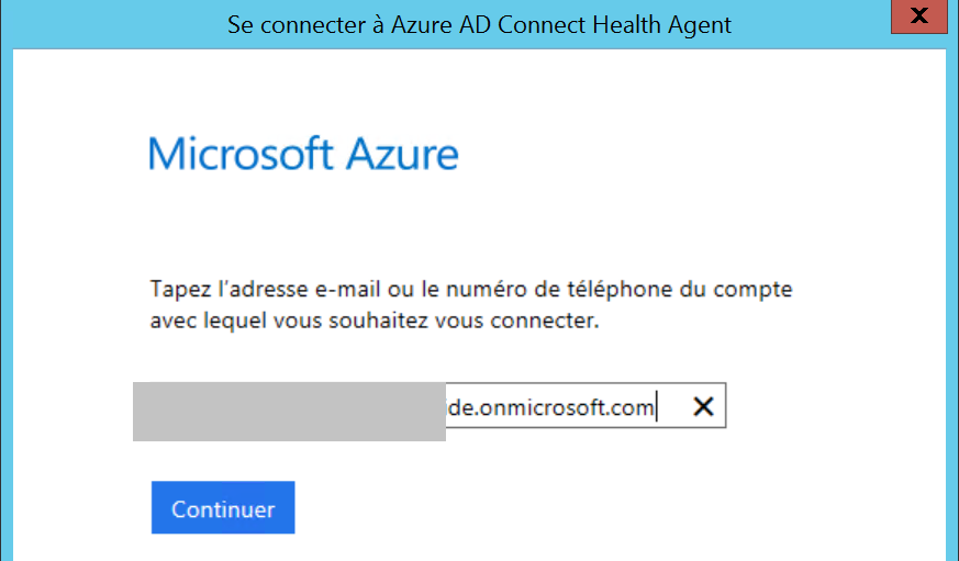 azure ad connect health config